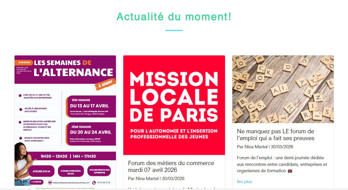 Site web